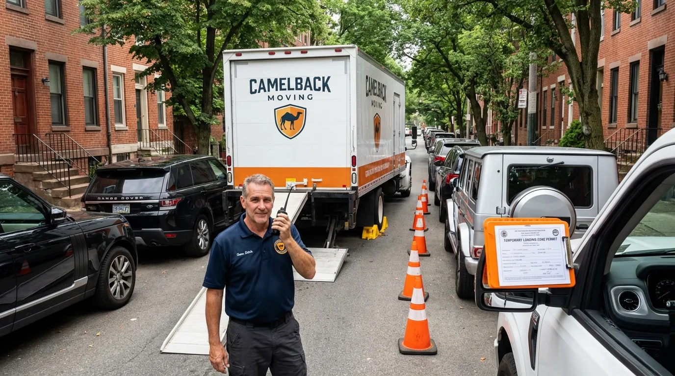 City street loading permit setup in Salamanca, NY
